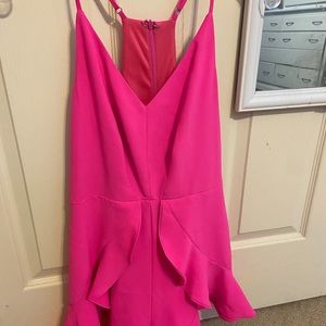 pink romper size small